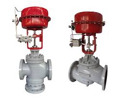 Precision Control Valve with Actuator for Chemical Plants - DN125